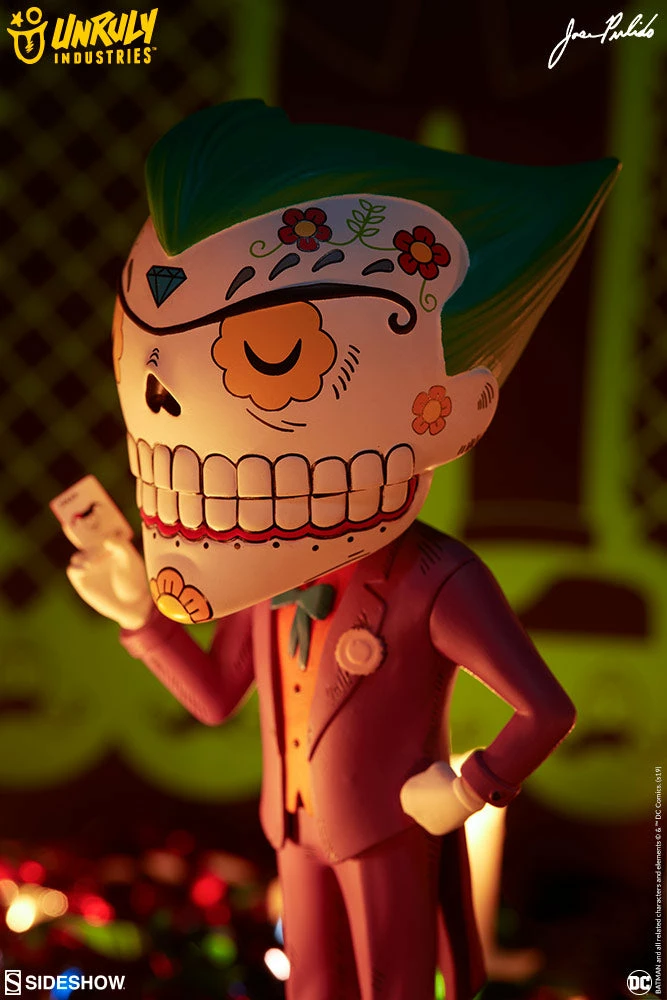 Top 10 š The Joker Calavera Designer Collectible Toy By Unruly Industries⢠By Jose Pulido SIDESHOW COLLECTIBLES š 12 The Joker Calavera Designer Collectible Toy By Unruly Industries⢠By Jose Pulido SIDESHOW COLLECTIBLES
