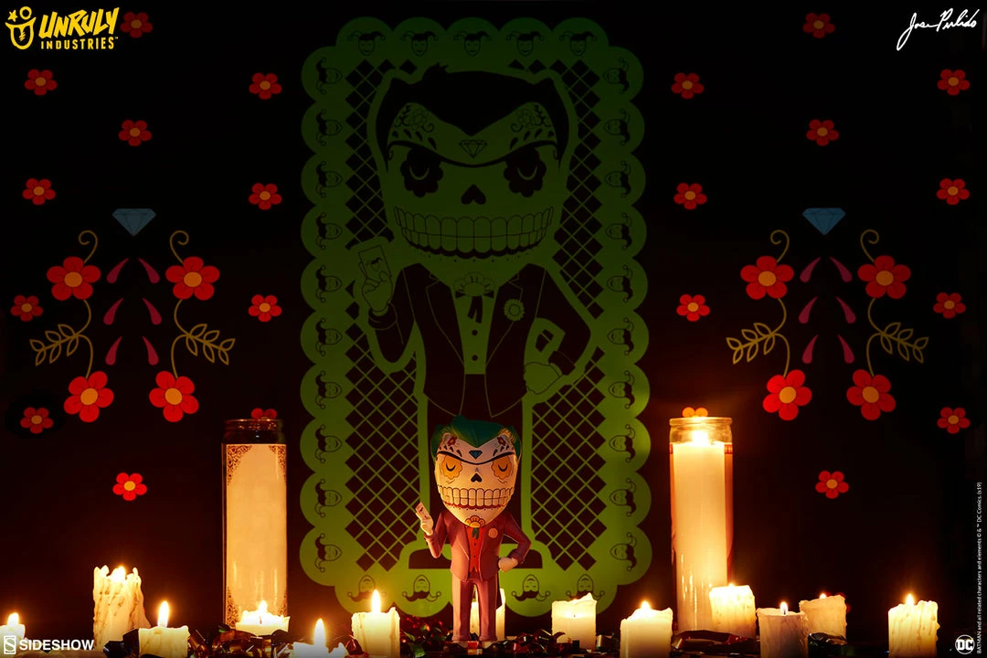 Top 10 š The Joker Calavera Designer Collectible Toy By Unruly Industries⢠By Jose Pulido SIDESHOW COLLECTIBLES š 13 The Joker Calavera Designer Collectible Toy By Unruly Industries⢠By Jose Pulido SIDESHOW COLLECTIBLES