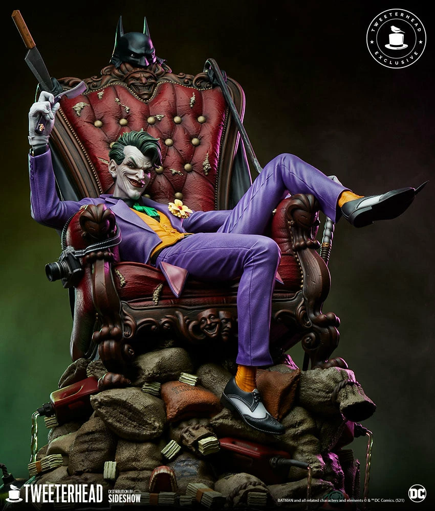 Wholesale β The Joker (Deluxe) Maquette By Tweeterhead 1:6 Premium Collection 𧨠7 The Joker (Deluxe) Maquette By Tweeterhead 1:6 Premium Collection