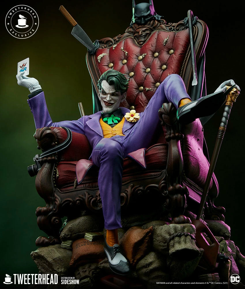 Wholesale β The Joker (Deluxe) Maquette By Tweeterhead 1:6 Premium Collection 𧨠6 The Joker (Deluxe) Maquette By Tweeterhead 1:6 Premium Collection
