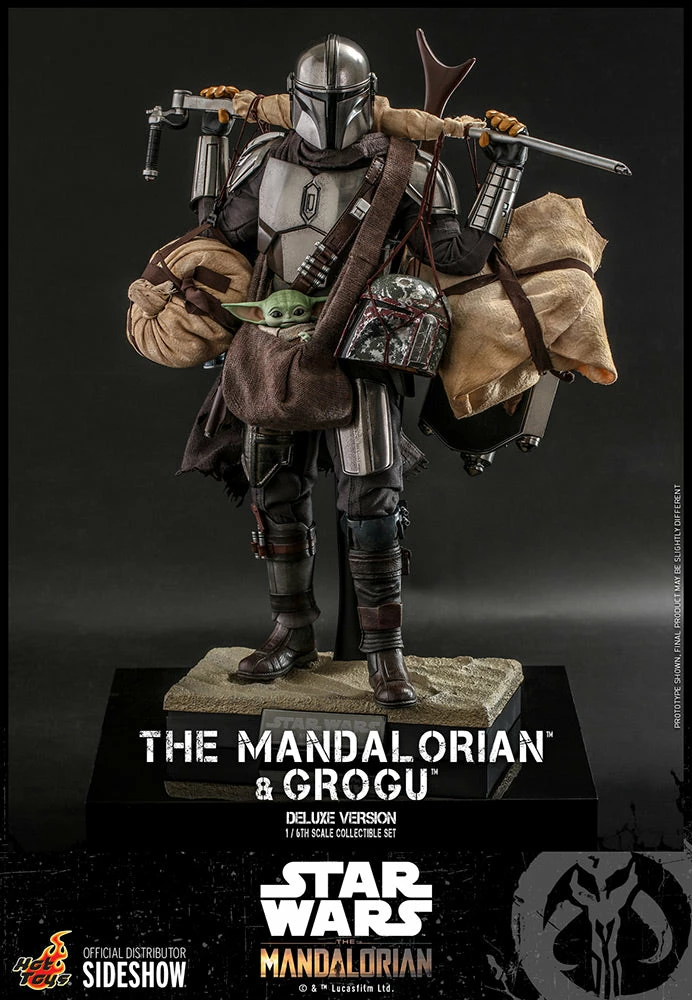 Hot Sale ✔️ Hot Toys The Mandalorian™ And Grogu™ Sixth Scale Figure Set 😀 15 Hot Toys The Mandalorian™ And Grogu™ Sixth Scale Figure Set