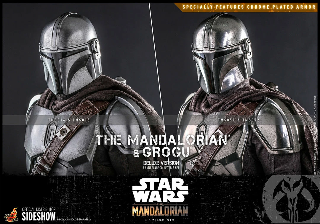Hot Sale ✔️ Hot Toys The Mandalorian™ And Grogu™ Sixth Scale Figure Set 😀 11 Hot Toys The Mandalorian™ And Grogu™ Sixth Scale Figure Set