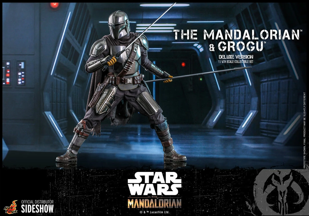 Hot Sale ✔️ Hot Toys The Mandalorian™ And Grogu™ Sixth Scale Figure Set 😀 18 Hot Toys The Mandalorian™ And Grogu™ Sixth Scale Figure Set