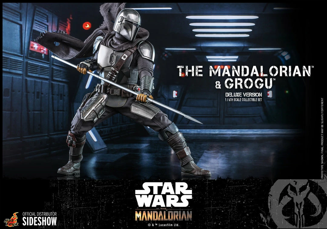Hot Sale ✔️ Hot Toys The Mandalorian™ And Grogu™ Sixth Scale Figure Set 😀 14 Hot Toys The Mandalorian™ And Grogu™ Sixth Scale Figure Set