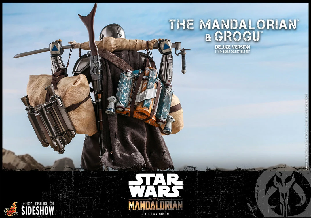 Hot Sale ✔️ Hot Toys The Mandalorian™ And Grogu™ Sixth Scale Figure Set 😀 6 Hot Toys The Mandalorian™ And Grogu™ Sixth Scale Figure Set