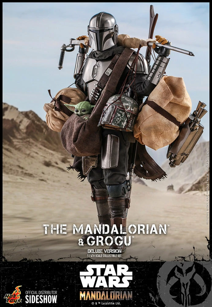 Hot Sale ✔️ Hot Toys The Mandalorian™ And Grogu™ Sixth Scale Figure Set 😀 7 Hot Toys The Mandalorian™ And Grogu™ Sixth Scale Figure Set