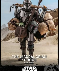 Hot Sale ✔️ Hot Toys The Mandalorian™ And Grogu™ Sixth Scale Figure Set 😀 28 Hot Toys The Mandalorian™ And Grogu™ Sixth Scale Figure Set