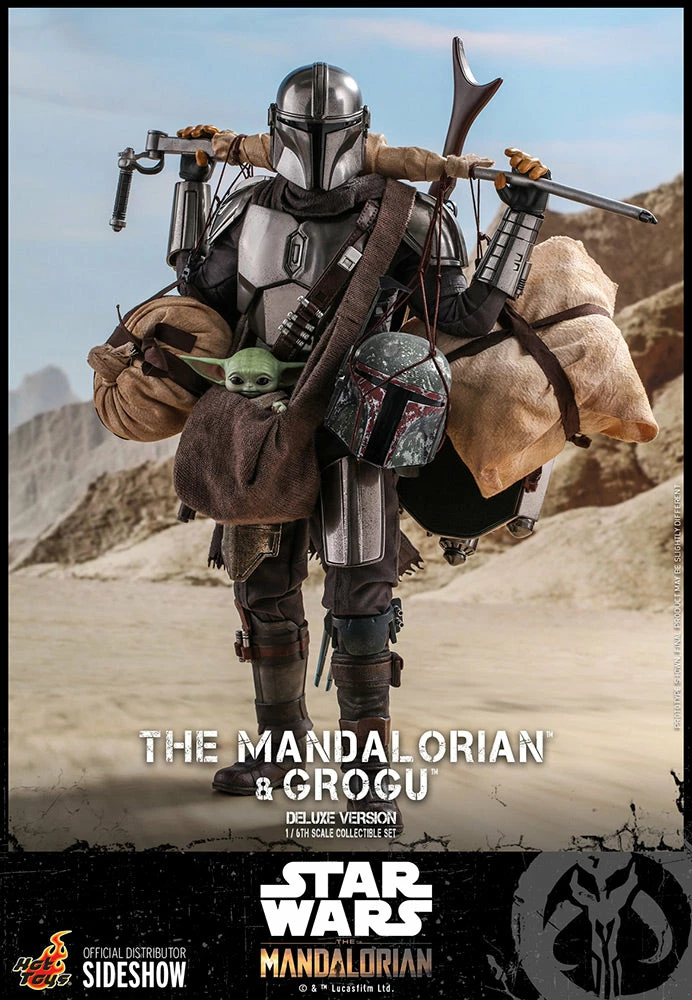 Hot Sale ✔️ Hot Toys The Mandalorian™ And Grogu™ Sixth Scale Figure Set 😀 9 Hot Toys The Mandalorian™ And Grogu™ Sixth Scale Figure Set