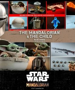 Hot Toys The Mandalorian And The Child (Deluxe) Collectible Set Star Wars