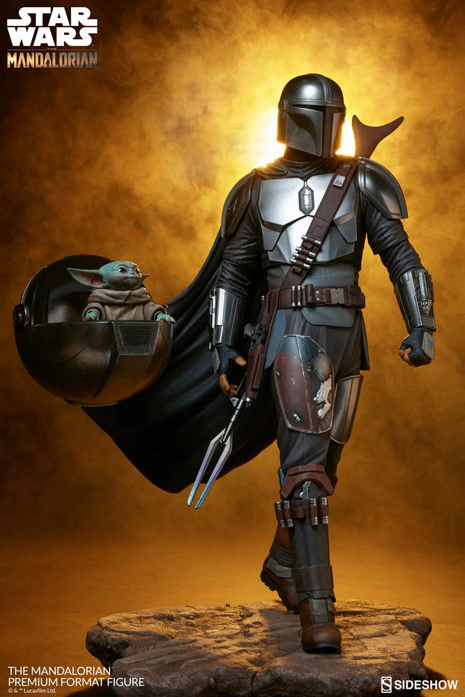 New ⌛ Premium Collection The Mandalorian™ And Grogu™ Premium Format™ Figure By Sideshow Collectibles 💯 2 Premium Collection The Mandalorian™ And Grogu™ Premium Format™ Figure By Sideshow Collectibles