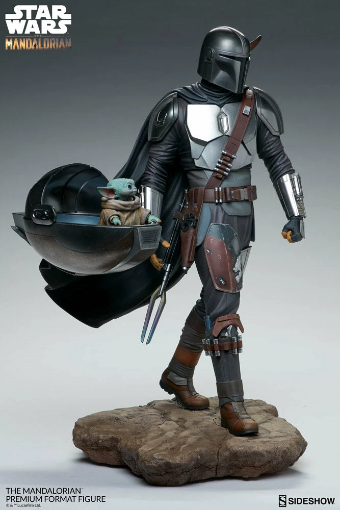 New ⌛ Premium Collection The Mandalorian™ And Grogu™ Premium Format™ Figure By Sideshow Collectibles 💯 6 Premium Collection The Mandalorian™ And Grogu™ Premium Format™ Figure By Sideshow Collectibles