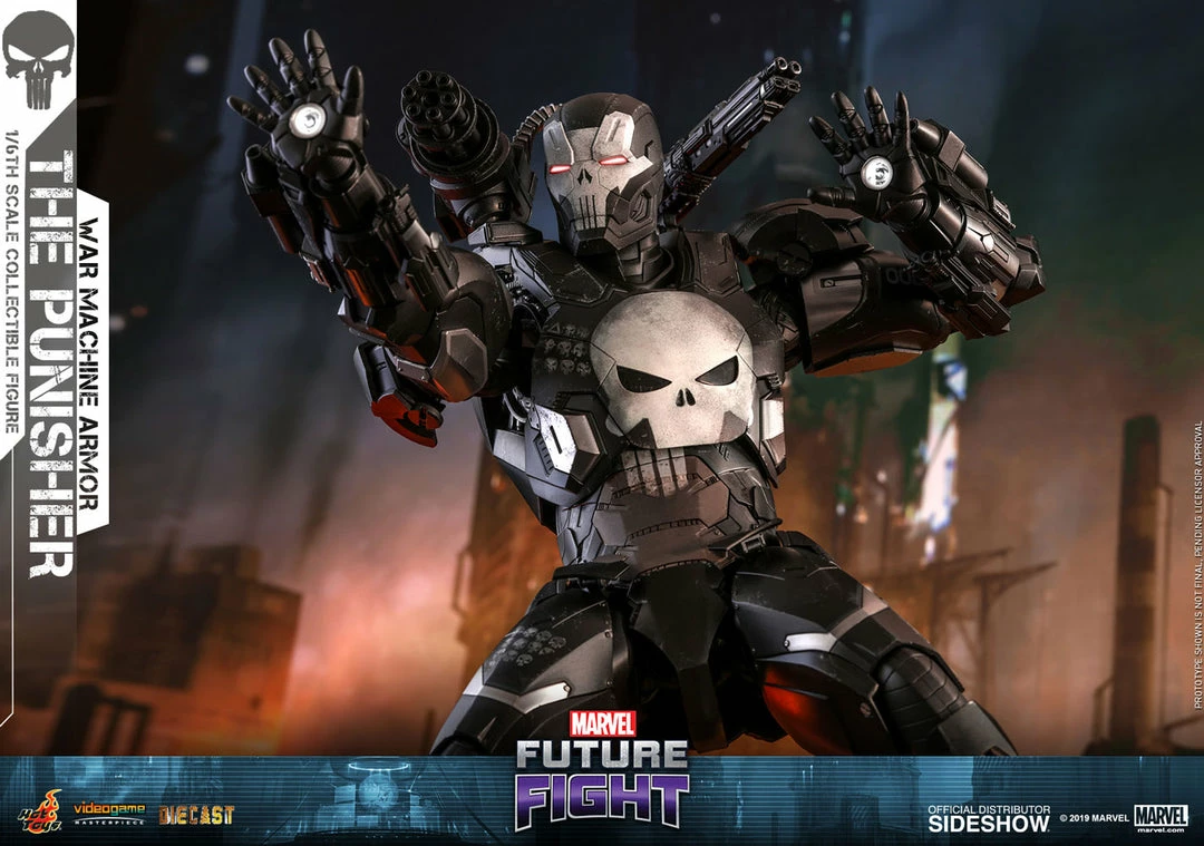 Budget โญ The Punisher War Machine Armor Sixth Scale Figure By Hot Toys Video Game Masterpiece Series - MARVEL Future Fight ๐ 10 The Punisher War Machine Armor Sixth Scale Figure By Hot Toys Video Game Masterpiece Series - MARVEL Future Fight