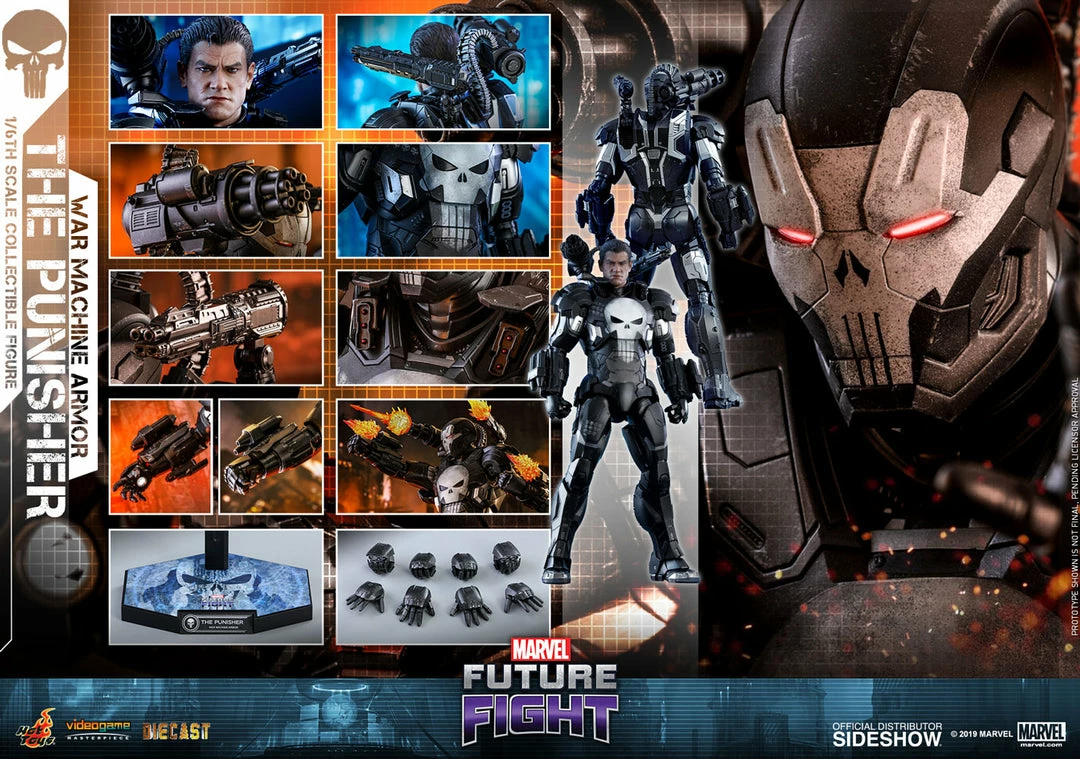 Budget โญ The Punisher War Machine Armor Sixth Scale Figure By Hot Toys Video Game Masterpiece Series - MARVEL Future Fight ๐ 20 The Punisher War Machine Armor Sixth Scale Figure By Hot Toys Video Game Masterpiece Series - MARVEL Future Fight