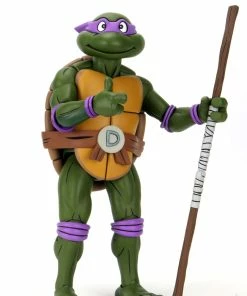 Brand new ⌛ NECA Teenage Mutant Ninja Turtles Cartoon Donatello 1/4 Scale Action Figure ⌛ 7 NECA Teenage Mutant Ninja Turtles Cartoon Donatello 1/4 Scale Action Figure
