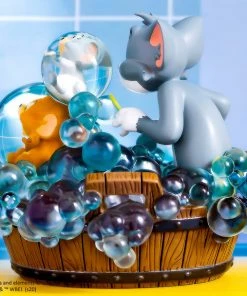 New 😍 Tom And Jerry - Bath Time Statue By Soap Studio Looney Tunes 👍 13 Tom And Jerry - Bath Time Statue By Soap Studio Looney Tunes