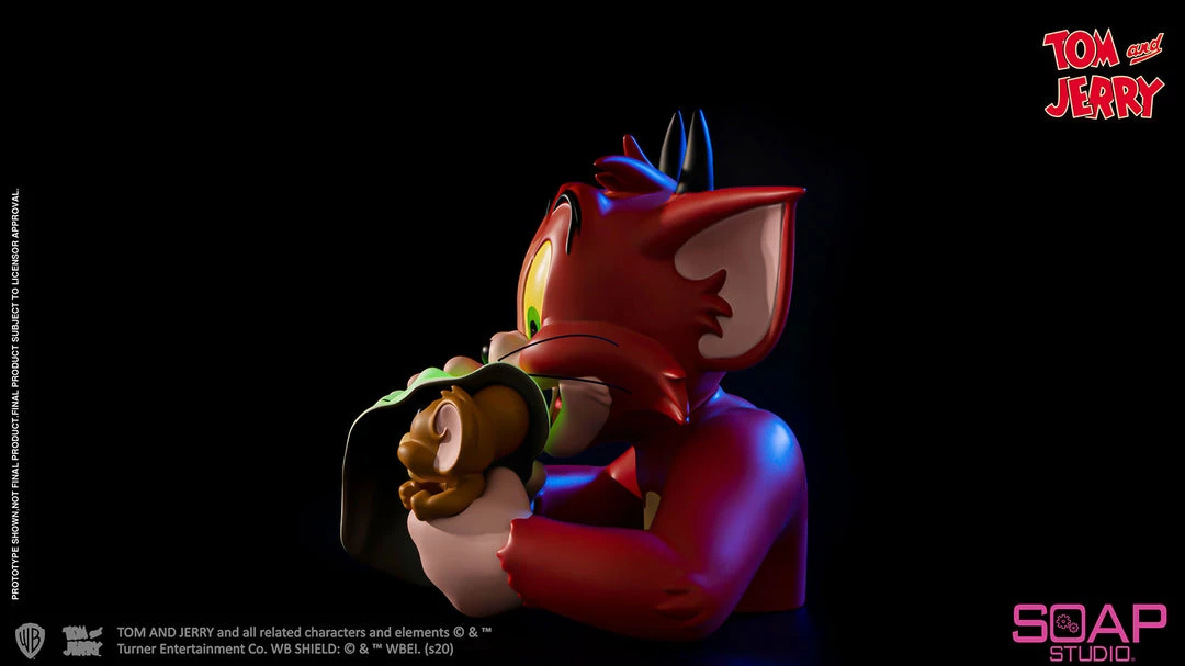 Deals ๐งจ Tom And Jerry (Devil Version) Bust By Soap Studio Glow In The Dark Looney Tunes ๐ 6 Tom And Jerry (Devil Version) Bust By Soap Studio Glow In The Dark Looney Tunes