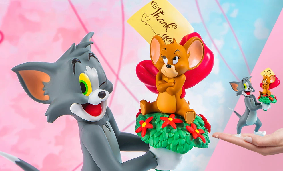 Brand new 😀 Tom And Jerry – Just For You Statue By Soap Studio 😀 1 Tom And Jerry – Just For You Statue By Soap Studio