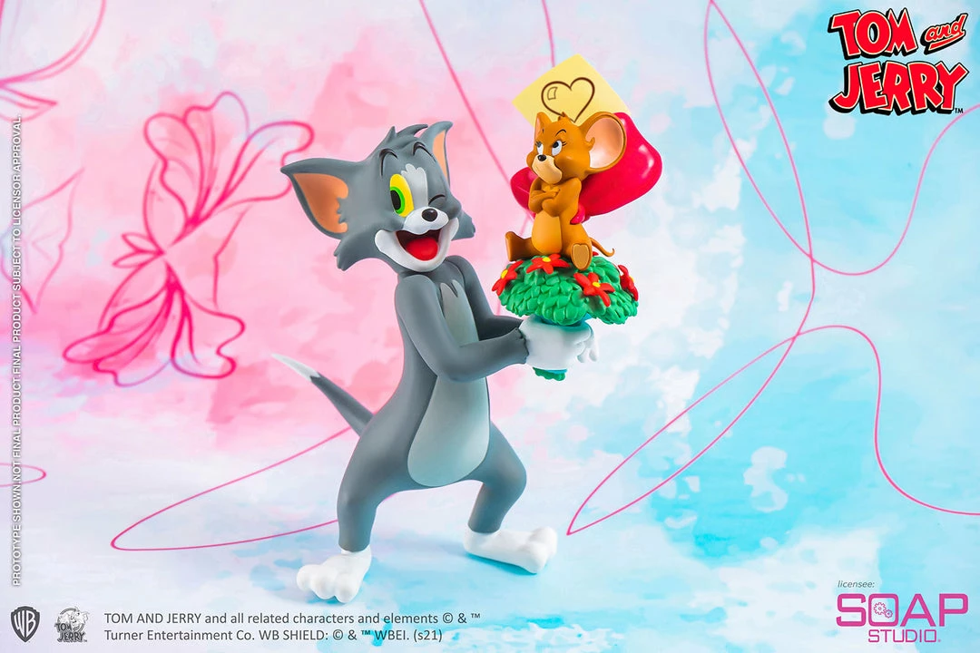Brand new 😀 Tom And Jerry – Just For You Statue By Soap Studio 😀 3 Tom And Jerry – Just For You Statue By Soap Studio