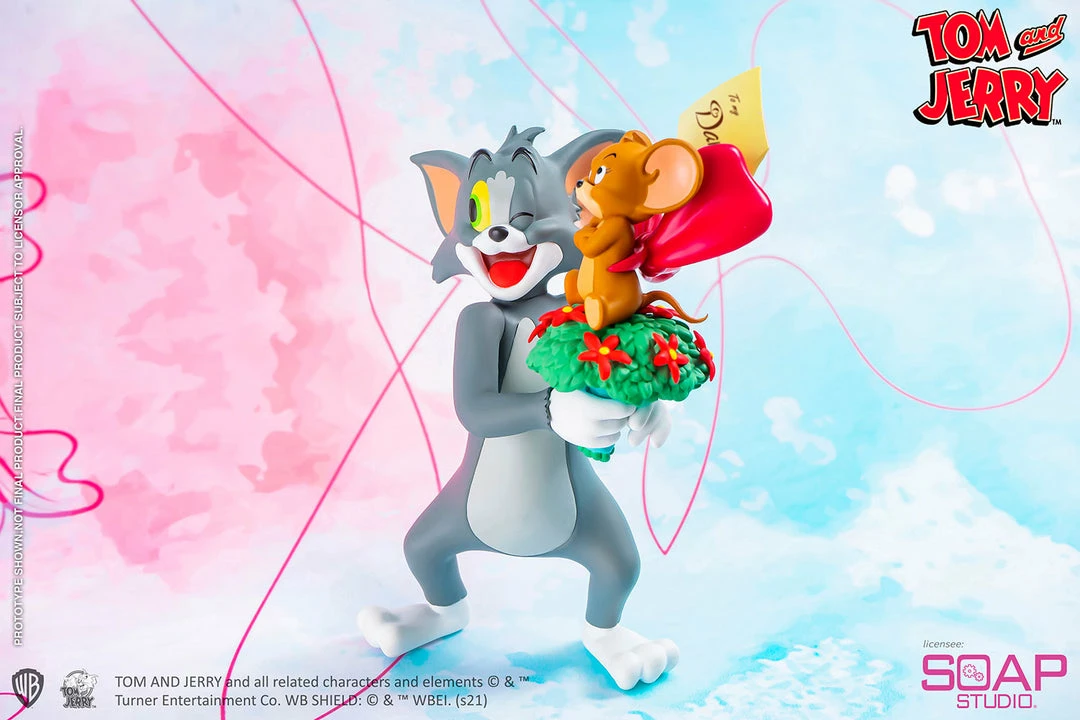 Brand new 😀 Tom And Jerry – Just For You Statue By Soap Studio 😀 4 Tom And Jerry – Just For You Statue By Soap Studio
