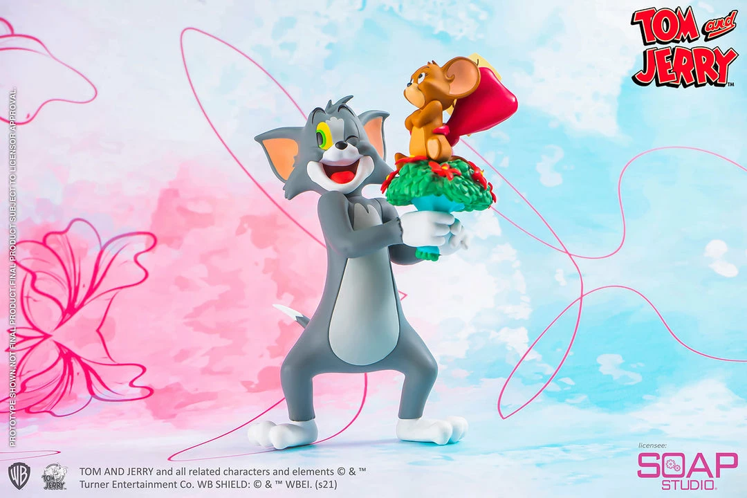 Brand new 😀 Tom And Jerry – Just For You Statue By Soap Studio 😀 7 Tom And Jerry – Just For You Statue By Soap Studio