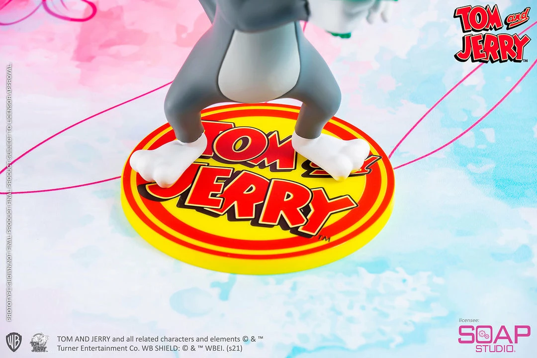 Brand new 😀 Tom And Jerry – Just For You Statue By Soap Studio 😀 8 Tom And Jerry – Just For You Statue By Soap Studio