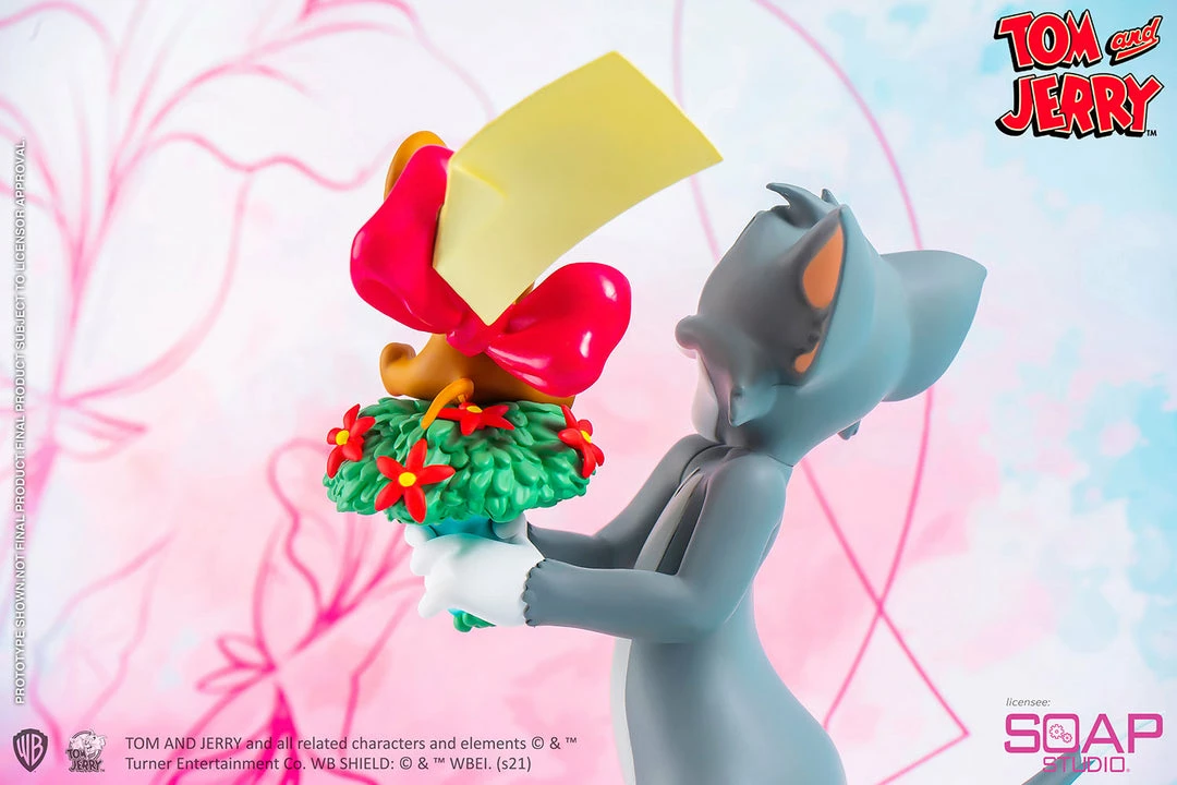 Brand new 😀 Tom And Jerry – Just For You Statue By Soap Studio 😀 9 Tom And Jerry – Just For You Statue By Soap Studio