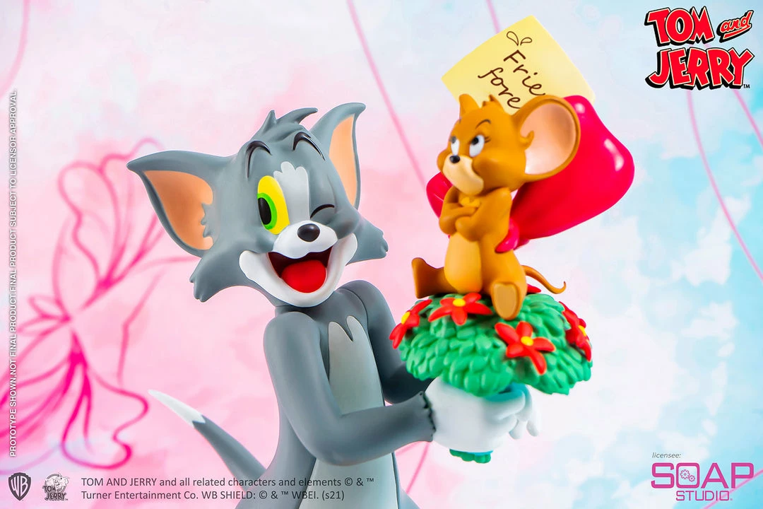 Brand new 😀 Tom And Jerry – Just For You Statue By Soap Studio 😀 10 Tom And Jerry – Just For You Statue By Soap Studio