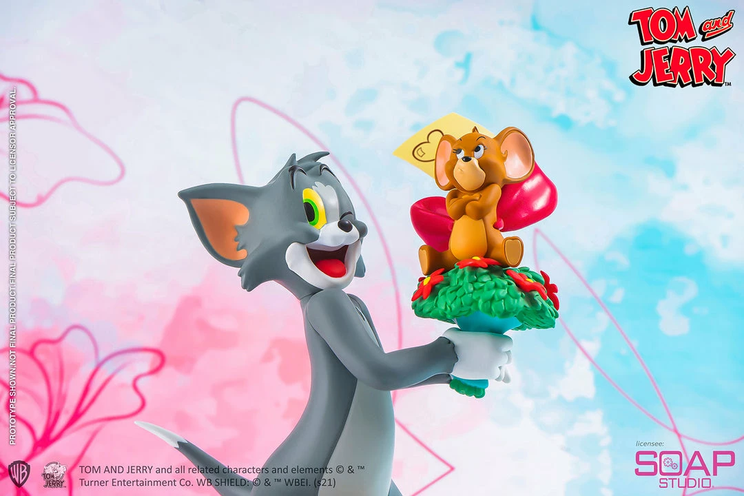 Brand new 😀 Tom And Jerry – Just For You Statue By Soap Studio 😀 11 Tom And Jerry – Just For You Statue By Soap Studio