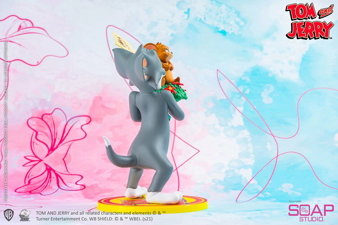 Brand new 😀 Tom And Jerry – Just For You Statue By Soap Studio 😀 14 Tom And Jerry – Just For You Statue By Soap Studio
