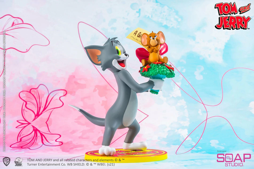 Brand new 😀 Tom And Jerry – Just For You Statue By Soap Studio 😀 15 Tom And Jerry – Just For You Statue By Soap Studio