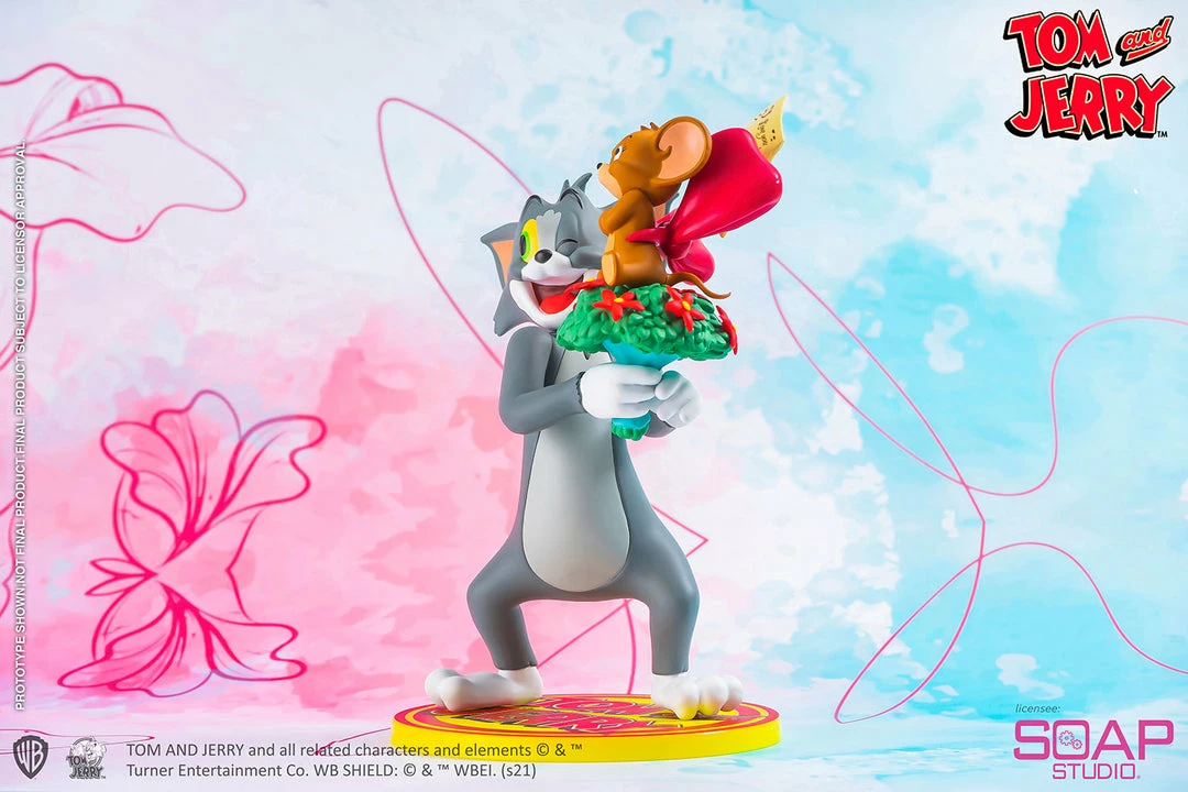 Brand new 😀 Tom And Jerry – Just For You Statue By Soap Studio 😀 16 Tom And Jerry – Just For You Statue By Soap Studio