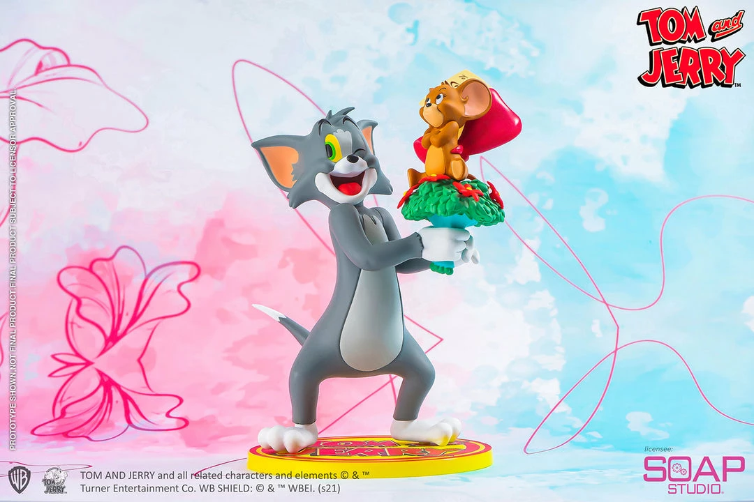 Brand new 😀 Tom And Jerry – Just For You Statue By Soap Studio 😀 17 Tom And Jerry – Just For You Statue By Soap Studio