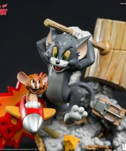 Tom & Jerry Statue By Iron Studios Prime Scale 1:3
