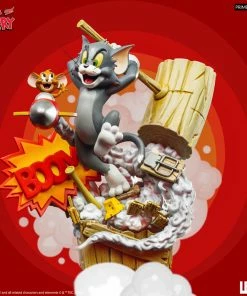 Tom & Jerry Statue By Iron Studios Prime Scale 1:3