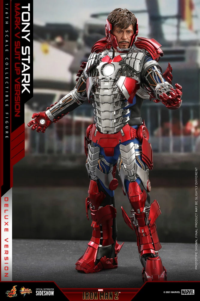Buy π Tony Stark (Mark V Suit Up Version) Deluxe Sixth Scale Figure By Hot Toys Movie Masterpiece Series β Iron Man 2 π 8 Tony Stark (Mark V Suit Up Version) Deluxe Sixth Scale Figure By Hot Toys Movie Masterpiece Series β Iron Man 2