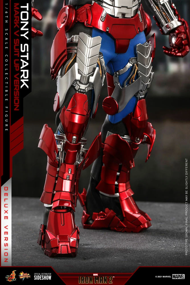 Buy π Tony Stark (Mark V Suit Up Version) Deluxe Sixth Scale Figure By Hot Toys Movie Masterpiece Series β Iron Man 2 π 9 Tony Stark (Mark V Suit Up Version) Deluxe Sixth Scale Figure By Hot Toys Movie Masterpiece Series β Iron Man 2