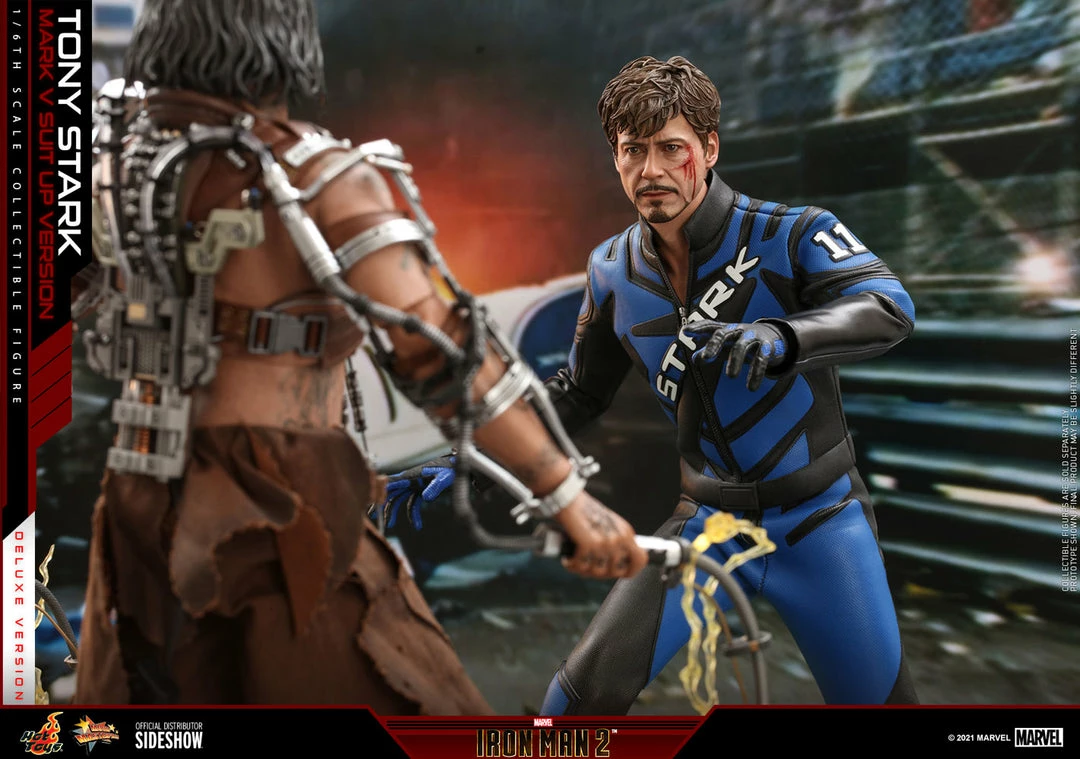 Buy π Tony Stark (Mark V Suit Up Version) Deluxe Sixth Scale Figure By Hot Toys Movie Masterpiece Series β Iron Man 2 π 13 Tony Stark (Mark V Suit Up Version) Deluxe Sixth Scale Figure By Hot Toys Movie Masterpiece Series β Iron Man 2