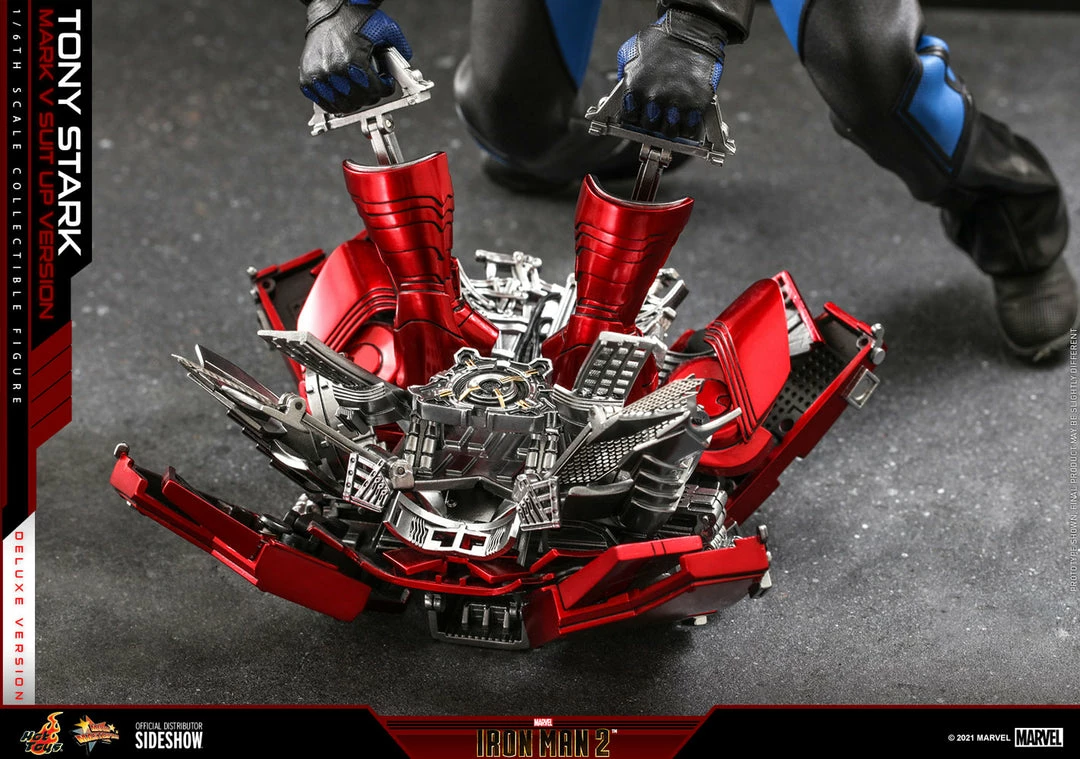 Buy π Tony Stark (Mark V Suit Up Version) Deluxe Sixth Scale Figure By Hot Toys Movie Masterpiece Series β Iron Man 2 π 11 Tony Stark (Mark V Suit Up Version) Deluxe Sixth Scale Figure By Hot Toys Movie Masterpiece Series β Iron Man 2