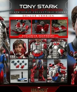 Buy π Tony Stark (Mark V Suit Up Version) Deluxe Sixth Scale Figure By Hot Toys Movie Masterpiece Series β Iron Man 2 π 35 Tony Stark (Mark V Suit Up Version) Deluxe Sixth Scale Figure By Hot Toys Movie Masterpiece Series β Iron Man 2