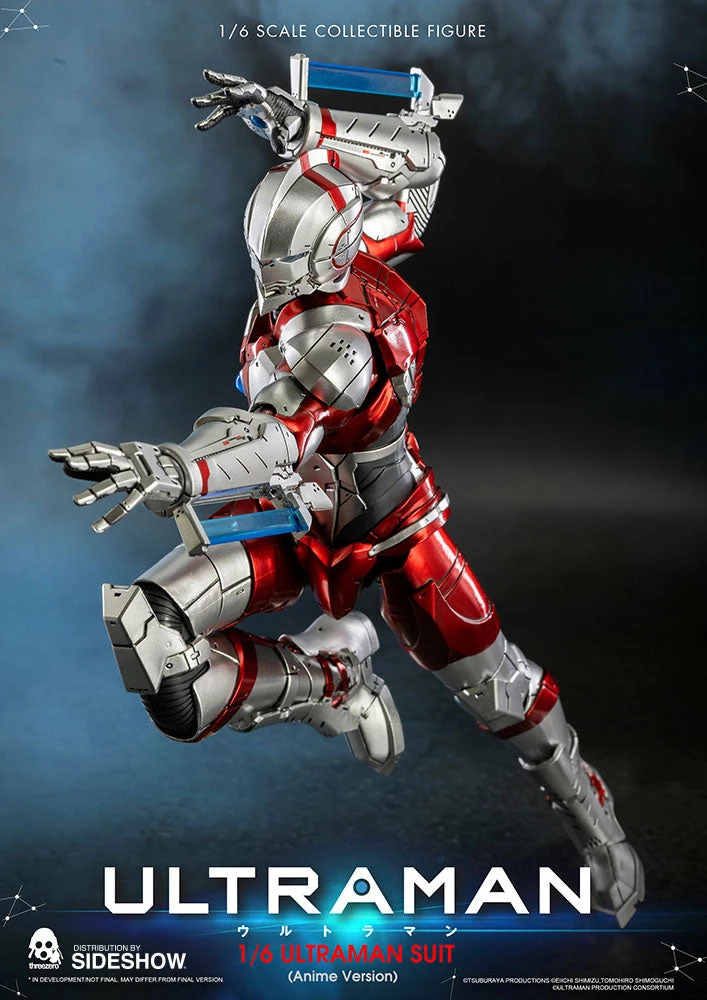 New ✔️ Ultraman Suit (Anime Version) Sixth Scale Figure By Threezero ✨ 4 Ultraman Suit (Anime Version) Sixth Scale Figure By Threezero
