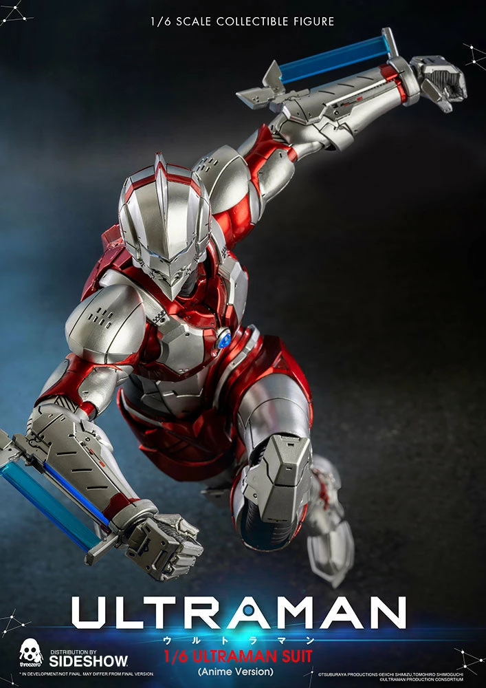 New ✔️ Ultraman Suit (Anime Version) Sixth Scale Figure By Threezero ✨ 5 Ultraman Suit (Anime Version) Sixth Scale Figure By Threezero