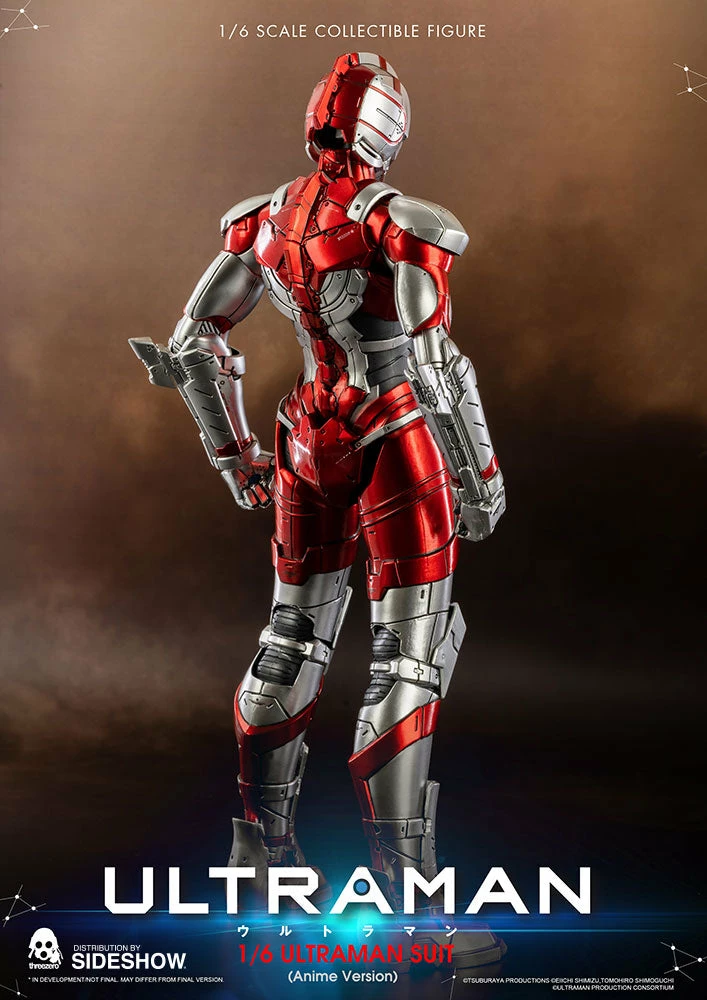 New ✔️ Ultraman Suit (Anime Version) Sixth Scale Figure By Threezero ✨ 16 Ultraman Suit (Anime Version) Sixth Scale Figure By Threezero