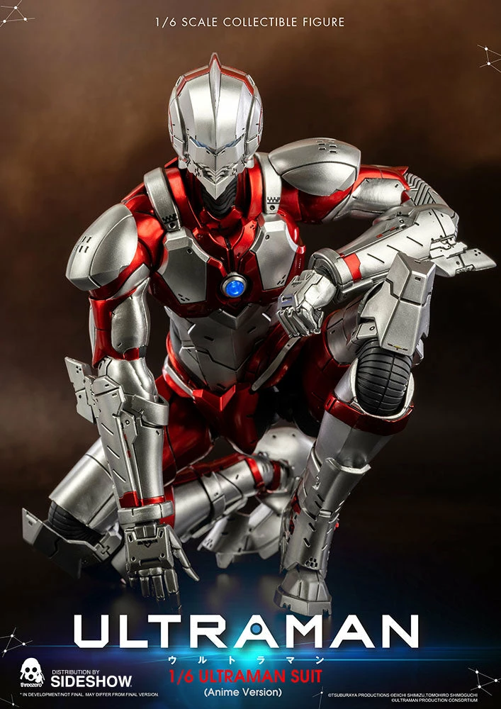 New ✔️ Ultraman Suit (Anime Version) Sixth Scale Figure By Threezero ✨ 7 Ultraman Suit (Anime Version) Sixth Scale Figure By Threezero