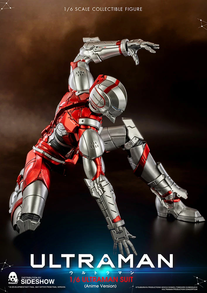 New ✔️ Ultraman Suit (Anime Version) Sixth Scale Figure By Threezero ✨ 12 Ultraman Suit (Anime Version) Sixth Scale Figure By Threezero