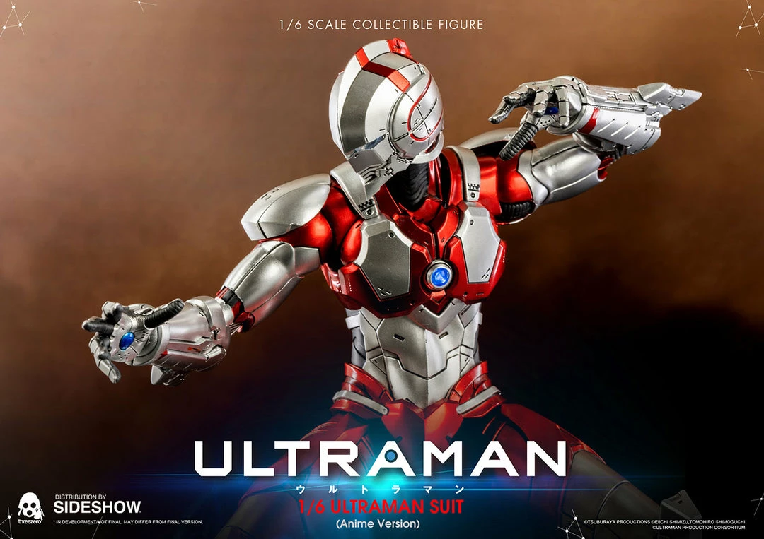 New ✔️ Ultraman Suit (Anime Version) Sixth Scale Figure By Threezero ✨ 17 Ultraman Suit (Anime Version) Sixth Scale Figure By Threezero