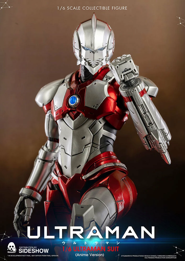 New ✔️ Ultraman Suit (Anime Version) Sixth Scale Figure By Threezero ✨ 8 Ultraman Suit (Anime Version) Sixth Scale Figure By Threezero