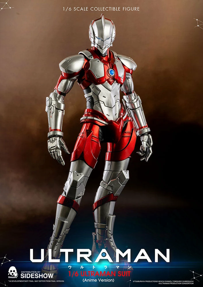 New ✔️ Ultraman Suit (Anime Version) Sixth Scale Figure By Threezero ✨ 13 Ultraman Suit (Anime Version) Sixth Scale Figure By Threezero