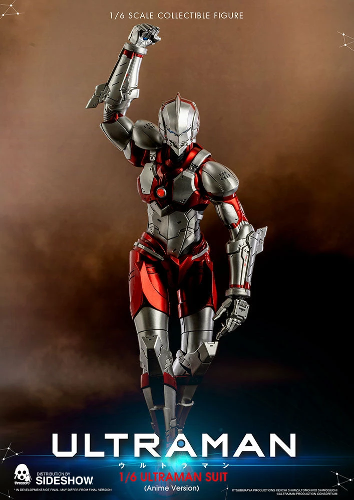 New ✔️ Ultraman Suit (Anime Version) Sixth Scale Figure By Threezero ✨ 14 Ultraman Suit (Anime Version) Sixth Scale Figure By Threezero