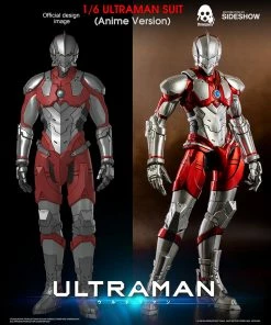 New ✔️ Ultraman Suit (Anime Version) Sixth Scale Figure By Threezero ✨ 26 Ultraman Suit (Anime Version) Sixth Scale Figure By Threezero