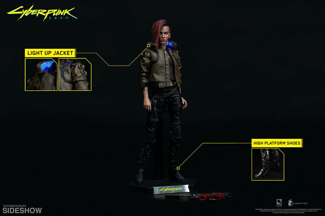 Brand new 🥰 V Female And Yaiba Kusanagi Sixth Scale Figure Set By PureArts Cyberpunk 2077 🌟 15 V Female And Yaiba Kusanagi Sixth Scale Figure Set By PureArts Cyberpunk 2077